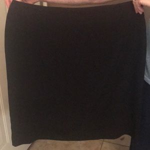 Black skirt